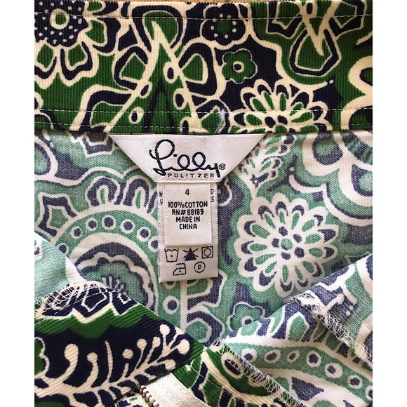 Lilly Pulitzer Dresses & Skirts - LILLY PULITZER MIZNER-PAISLEY MINI SKIRT